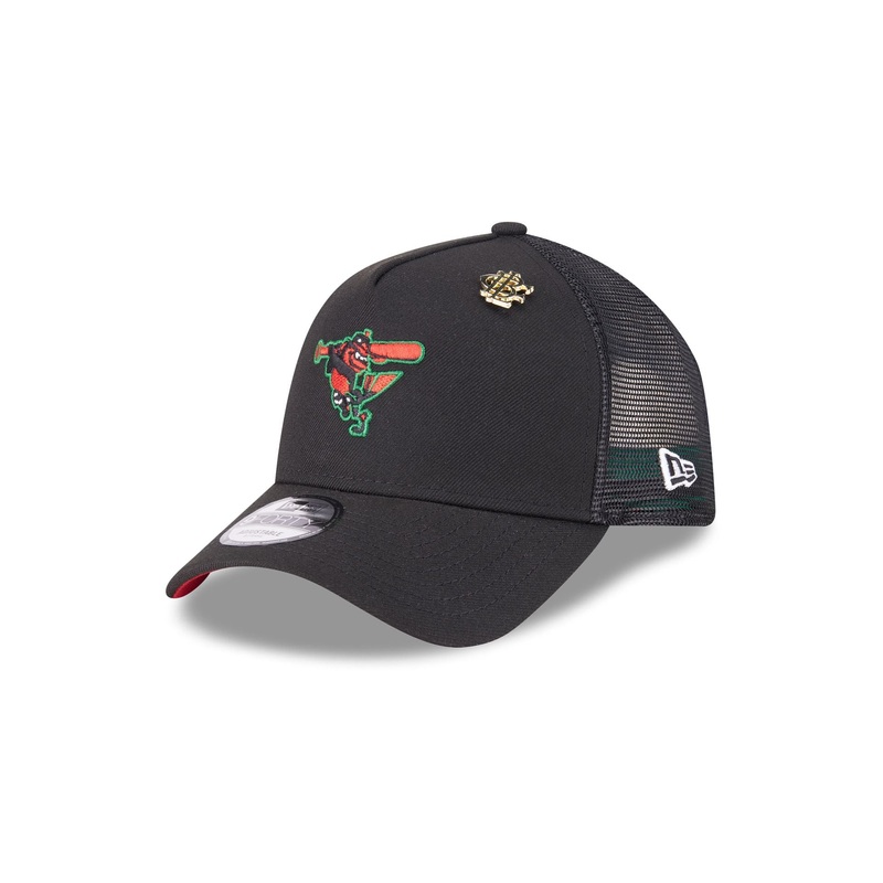 Big League Chew x Baltimore Orioles 9FORTY A-Frame Trucker Hat One Size