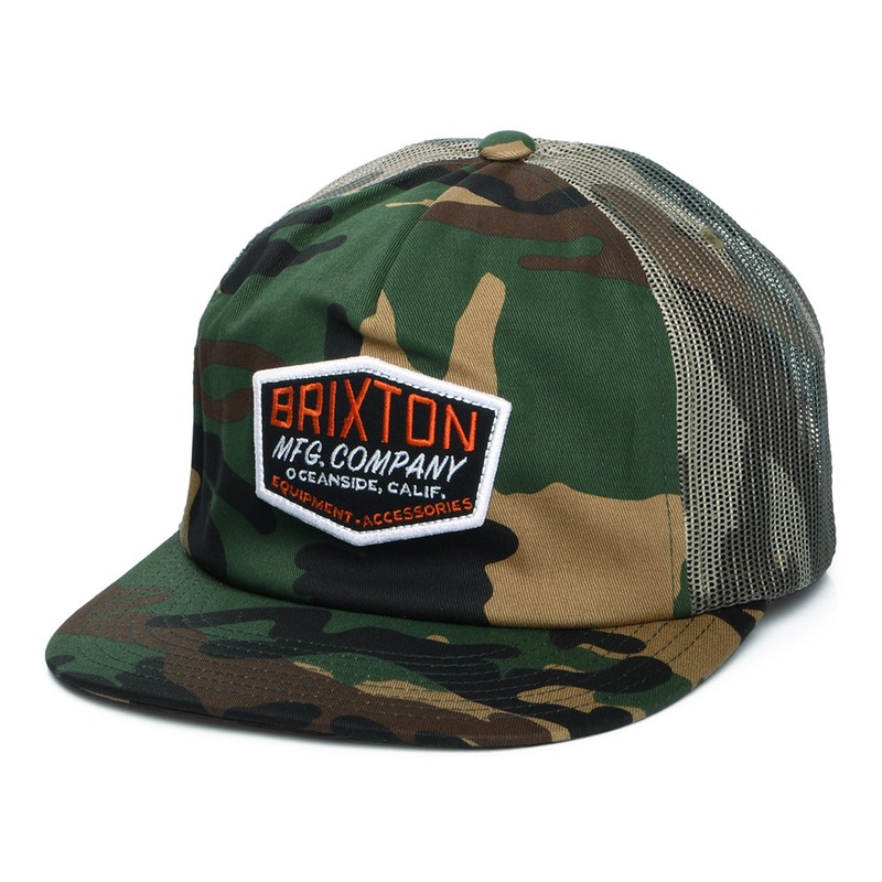Brixton Hats Coleson HP Trucker Cap – Camouflage Adjustable