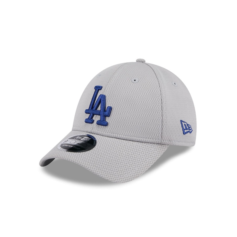 Los Angeles Dodgers Gray 9FORTY Stretch-Snap Hat One Size