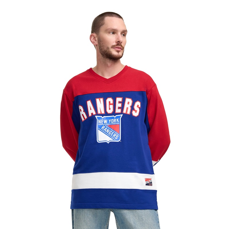 New York Rangers Throwback Long Sleeve T-Shirt S