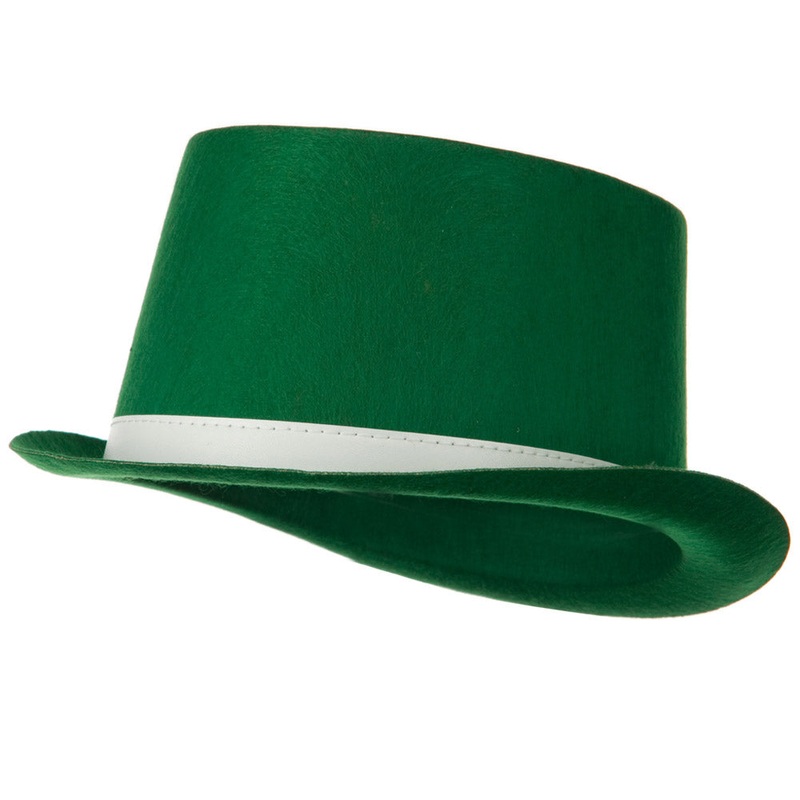 Permafelt St Patrick’s Hat Green Flat One Size