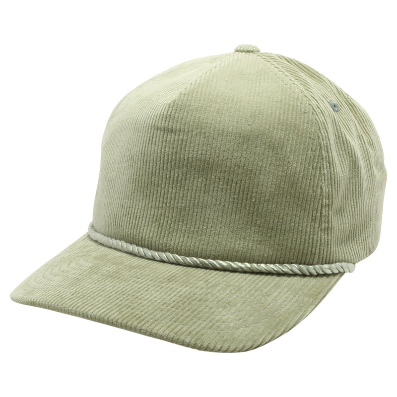 Pit Bull PB314 Five Panel Corduroy Unstructured Rope Hat Olive
