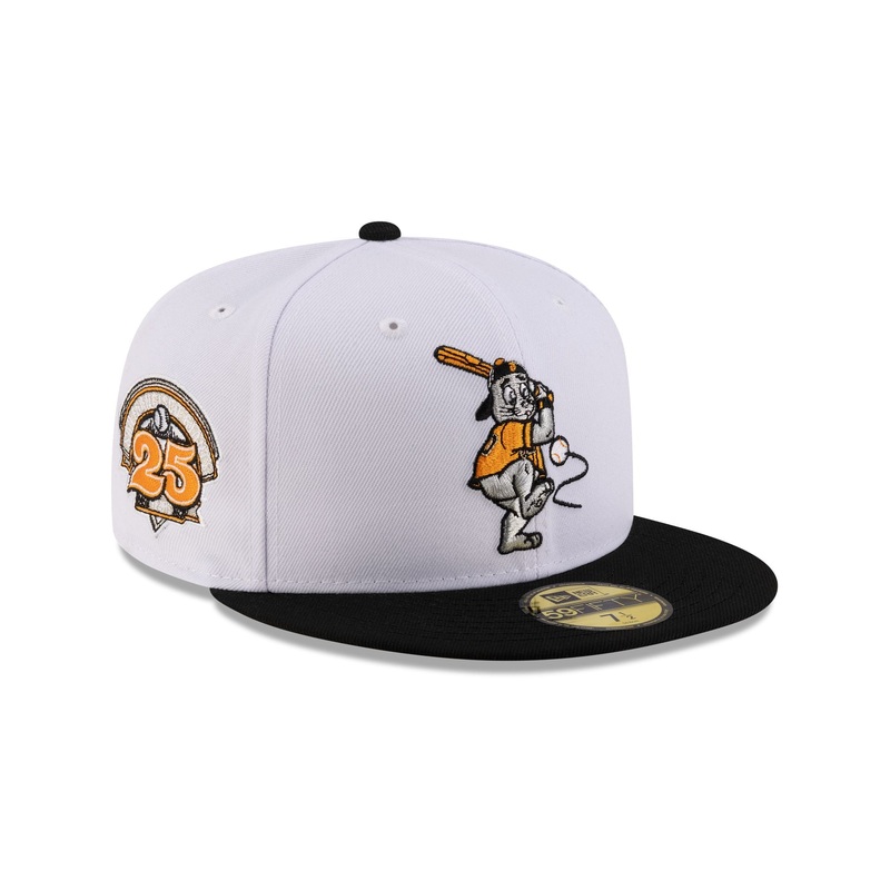 San Francisco Giants Mascot White 59FIFTY Fitted Hat 7