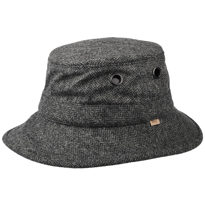 Tilley Hats T1 Wool Winter Hat – Grey Herringbone 7