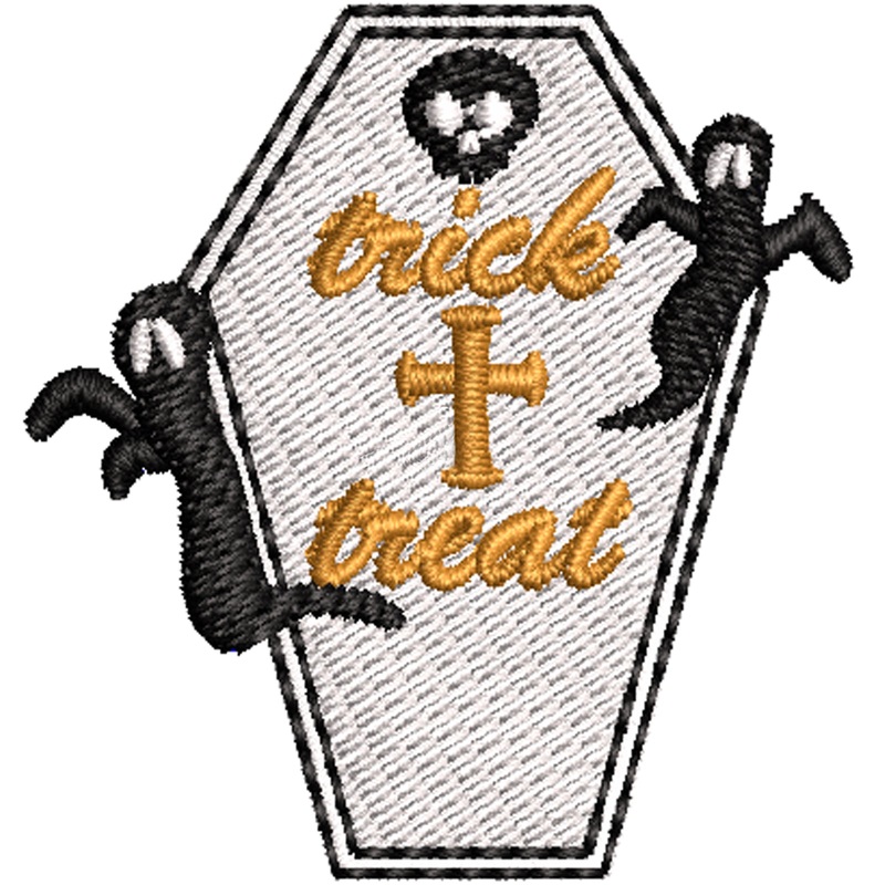 Trick or Treat Coffin Trick or Treat Coffin One Size