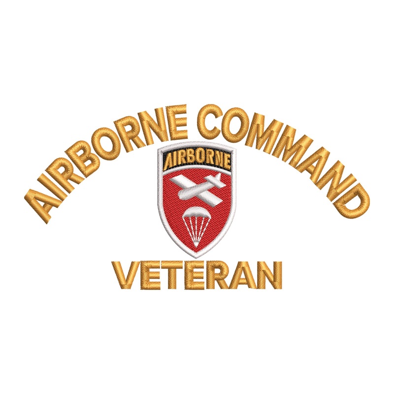 U.S. Army Airborne Command Symbol U.S. Army Airborne Command Symbol One Size