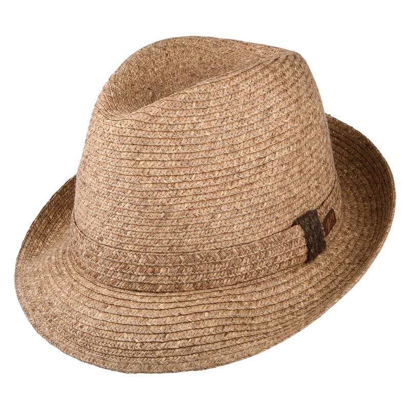 Bailey Hats Frankie Special Trilby Hat – Dark Natural M