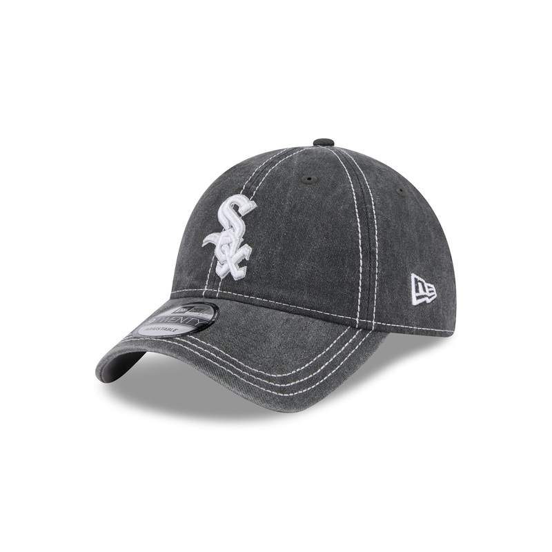 Chicago White Sox Washed Contrast 9TWENTY Adjustable Hat One Size