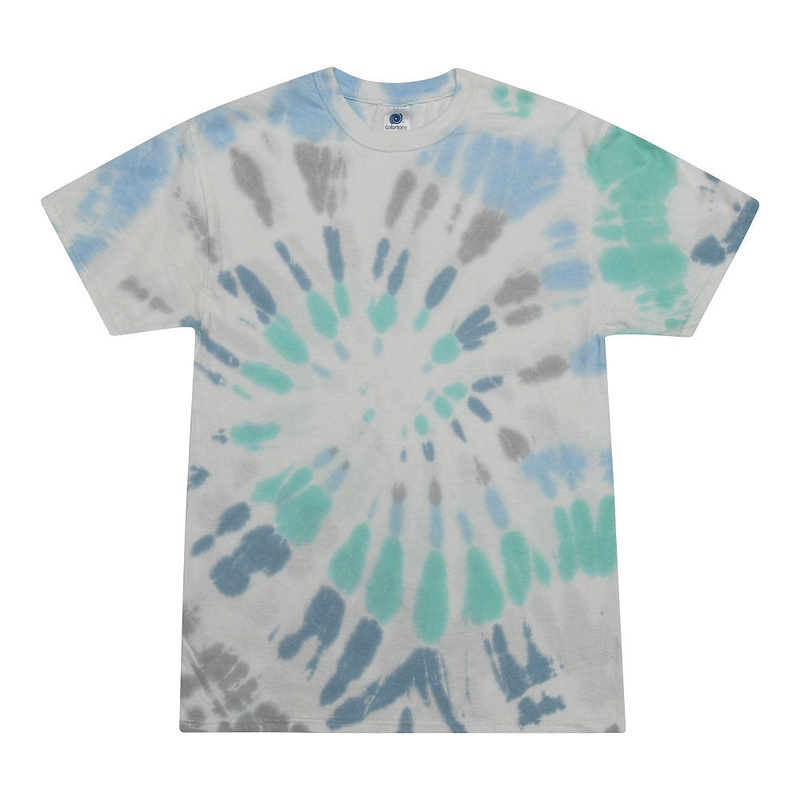 Colortone 1000 Multi-Color Tie-Dyed T-Shirt – Glacier Glacier S