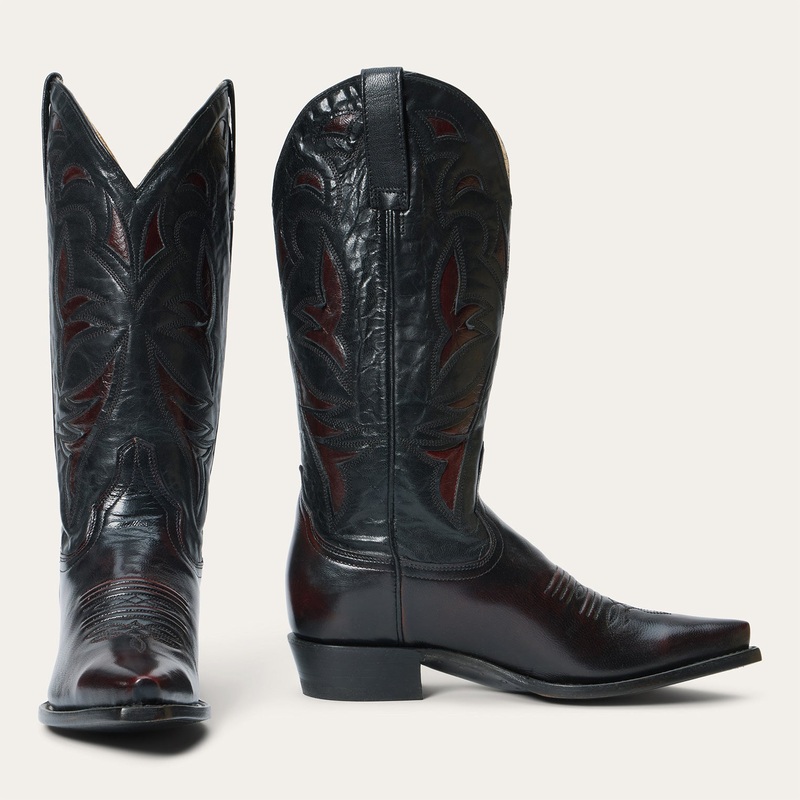 Georgia Boots Black Cherry 5