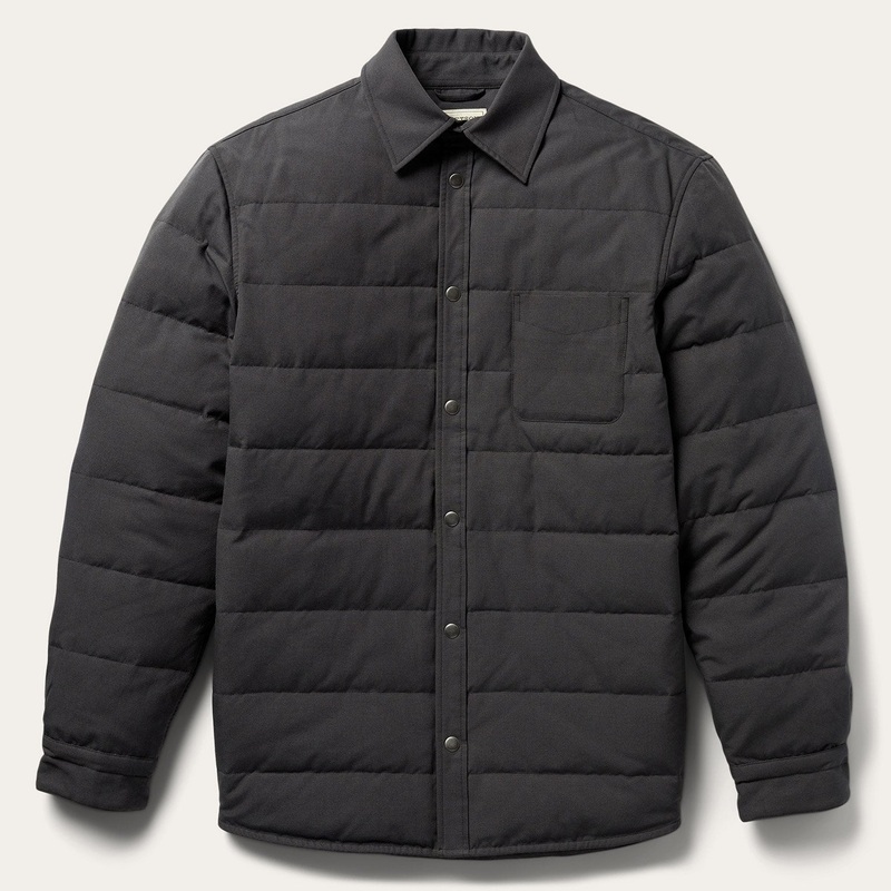 Grey Down Jacket Grey S