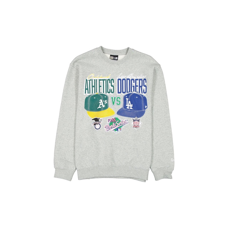 MLB 1988 World Series Sport Classics Gray Crewneck S