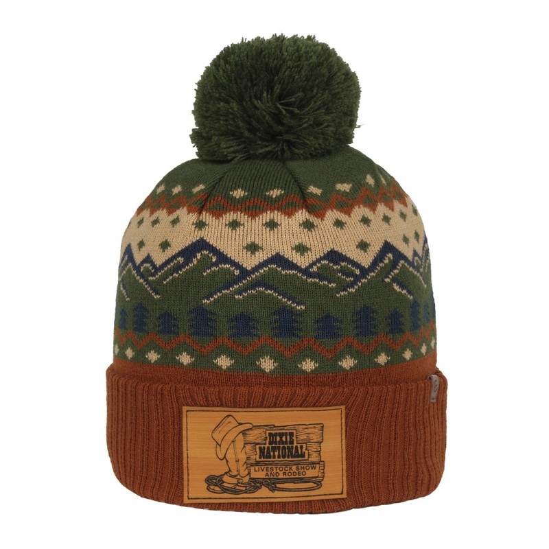 Outdoor Cap KNF-WILD Watch Cap Beanie with Pom Aztec