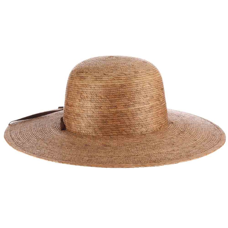 Palm Straw Gardening Hat – Tropical Trends Natural Palm Medium (57 cm)