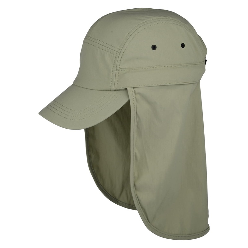 Tilley Hats Ultralight Sun Shield 5 Panel Cap – Taupe Small/Medium