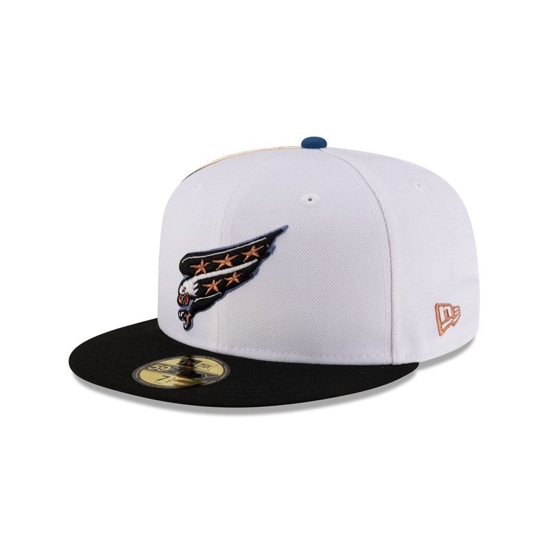 Washington Capitals Vintage Logo 59FIFTY Fitted Hat 7
