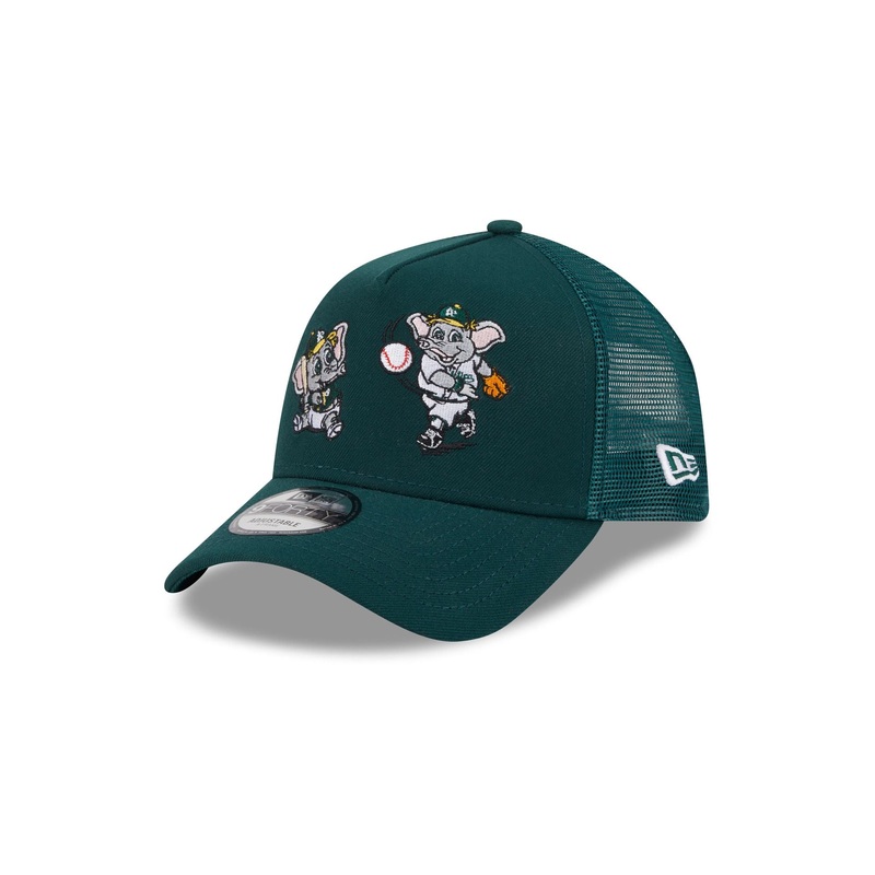 Athletics Generation Mascots 9FORTY A-Frame Trucker Hat One Size