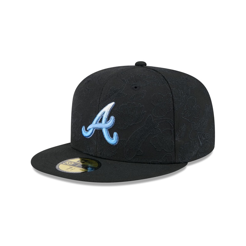 Atlanta Braves Tonal Koi 59FIFTY Fitted Hat 7