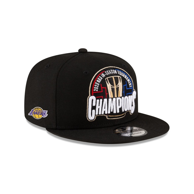 Los Angeles Lakers 2023 NBA In-Season Tournament Champions 9FIFTY Snapback Hat One Size