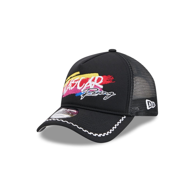 NASCAR Racing 9FORTY A-Frame Trucker Hat One Size