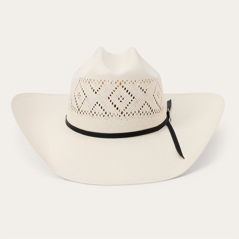 Saddleman 20X Straw Cowboy Hat Natural 6 3/4