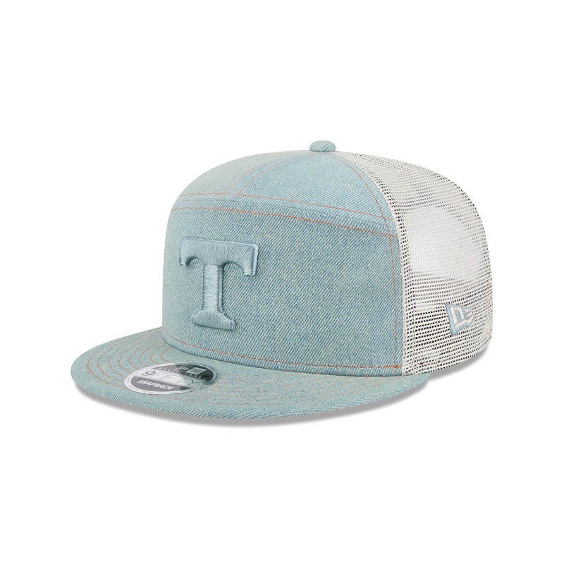 Tennessee Volunteers Denim Split Panel 9FIFTY Trucker Hat One Size