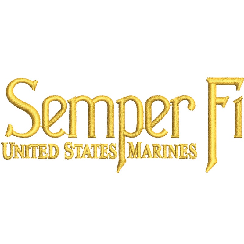 United States Marines Semper Fi Symbol United States Marines Semper Fi Symbol One Size