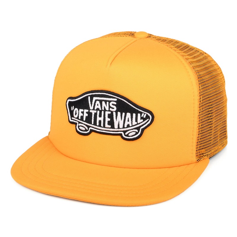 Vans Hats Classic Patch Trucker Cap – Yellow Adjustable