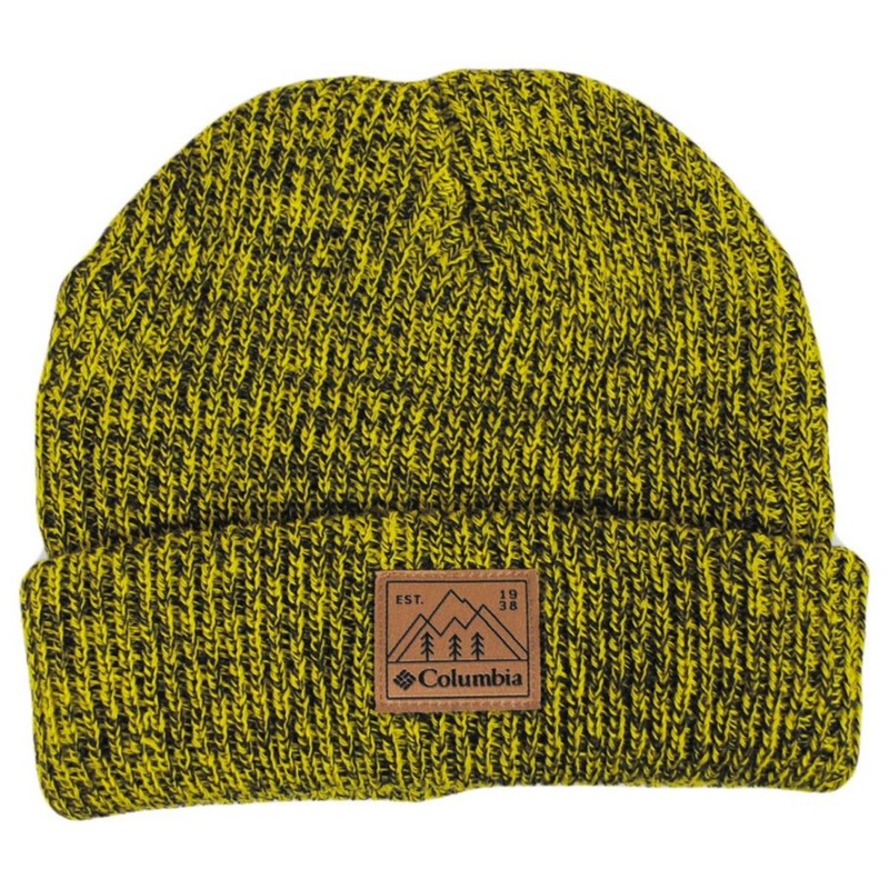Youth Whirlibird Cuffed Beanie – Laser Lemon LASER LEMON BLACK YOUTH