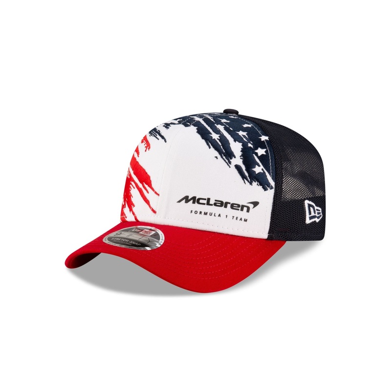 2024 Austin Race Special McLaren Formula 1 Team 9FIFTY Stretch-Snap Trucker Hat One Size