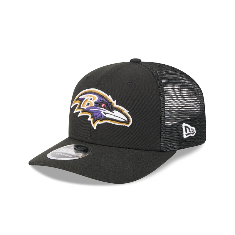 Baltimore Ravens Team 9SEVENTY Trucker Hat One Size