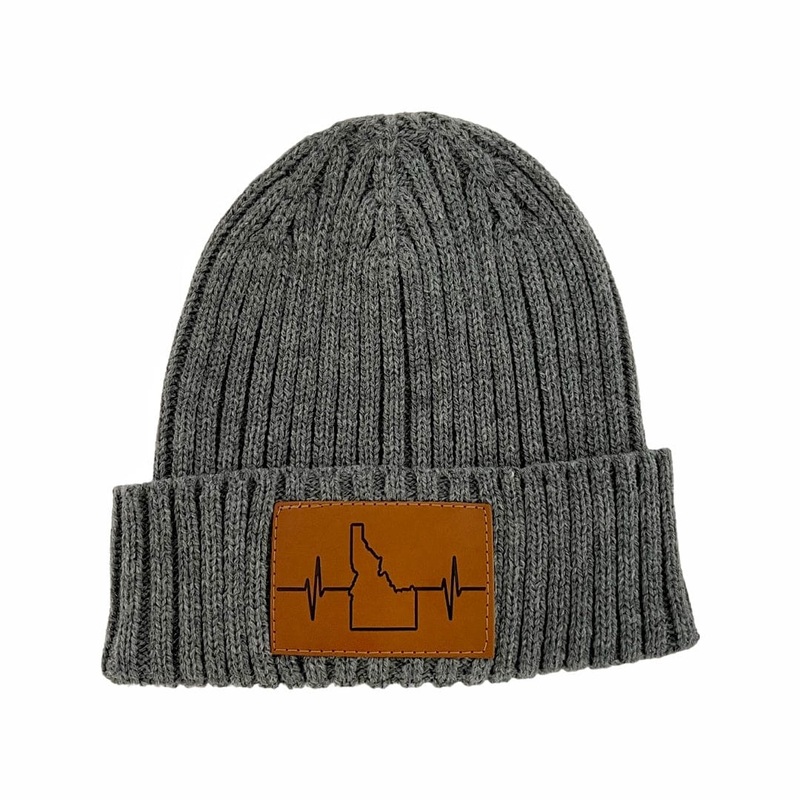 Idaho Beanie – Ribbed Cuff – Gray