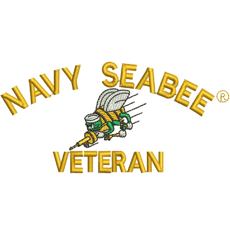 Licensed US Navy Seabee Military Veteran Default Title One Size