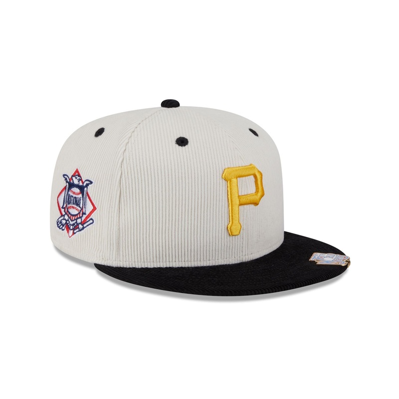 Pittsburgh Pirates Two Tone Cord 59FIFTY Fitted Hat 7