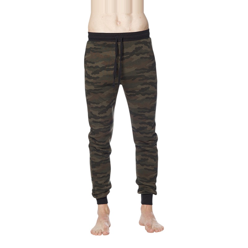 Royal Apparel 3070CMO Unisex Camo Fleece Jogger Pants Made in USA Camo XS