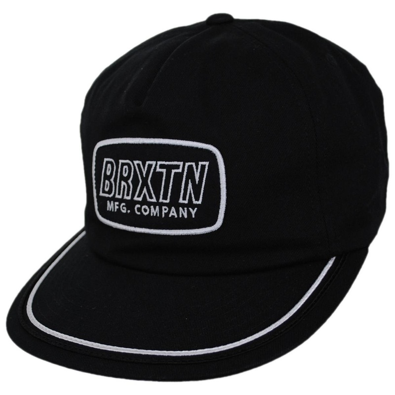 Telford Cotton HP Snapback Baseball Cap BLACK ADJUSTABLE