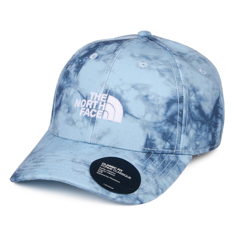 The North Face Hats 66 Classic Tie Dye Recycled Baseball Cap – Blue Adjustable