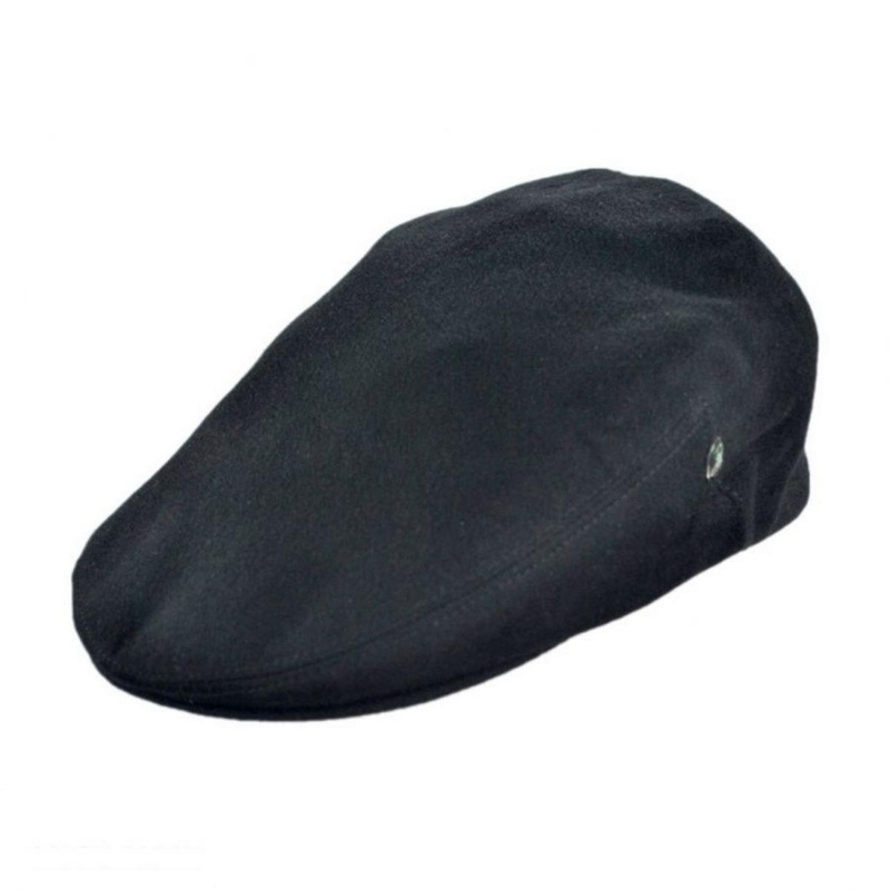 100% Cashmere Ivy Cap BLACK S