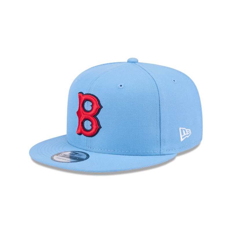 Boston Red Sox Sky Blue 9FIFTY Snapback Hat One Size