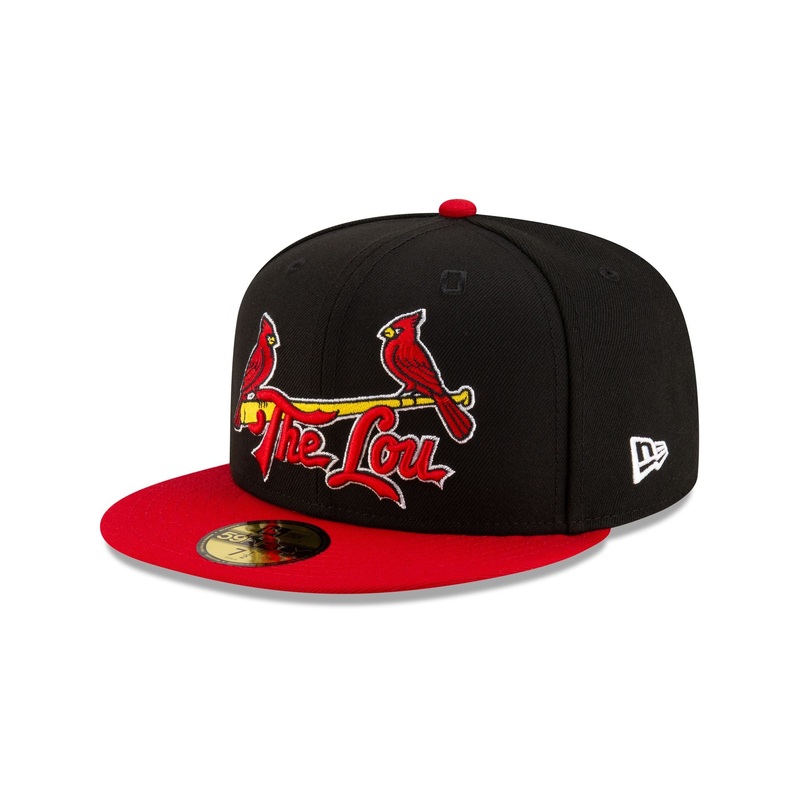 Jayson Tatum x St. Louis Cardinals Birds on Bat 59FIFTY Fitted Hat 7