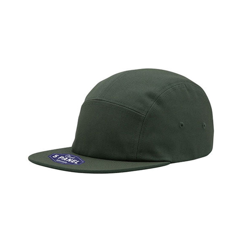 Mega Cap 6823 Classic Canvas Jockey Camper Cap Army Olive