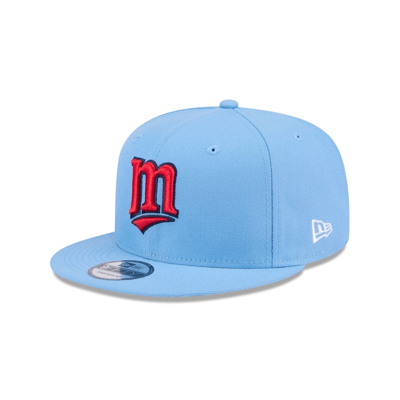 Minnesota Twins Sky Blue 9FIFTY Snapback Hat One Size
