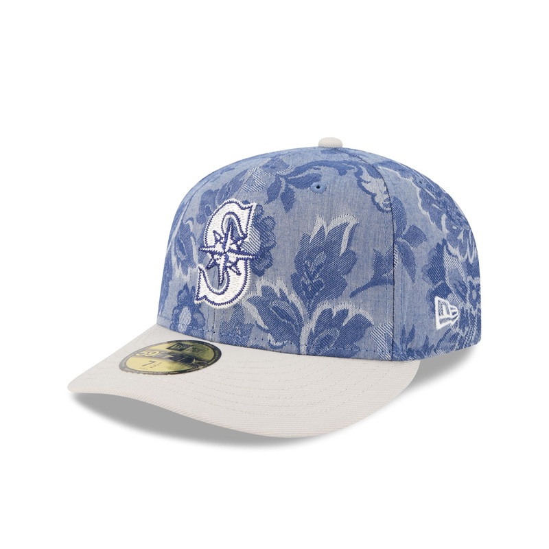 Seattle Mariners Two-Tone Denim 59FIFTY Fitted Hat 7