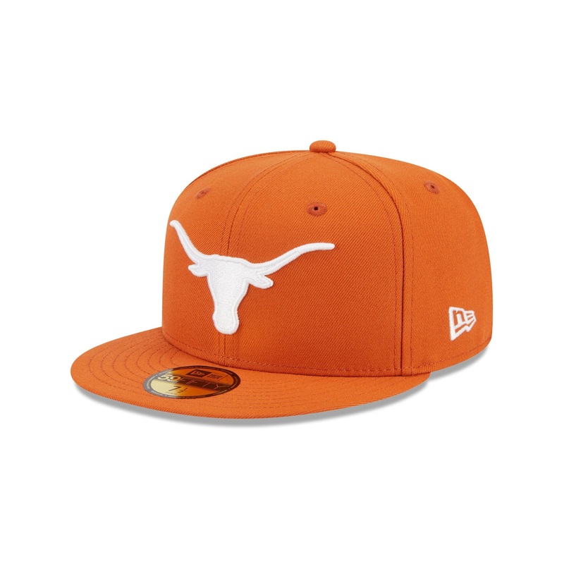 Texas Longhorns Orange 59FIFTY Fitted Hat 7