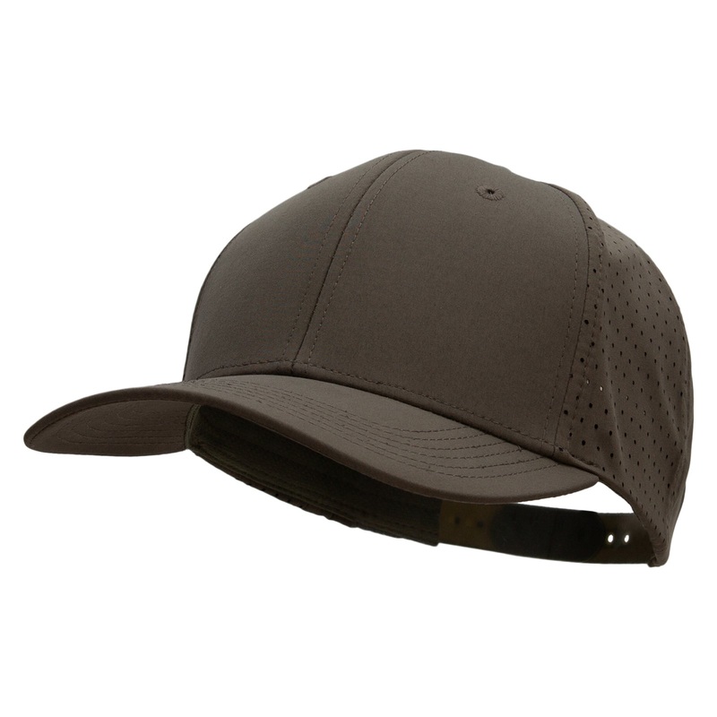 6 panel Performance Perforated Cap Army One Size