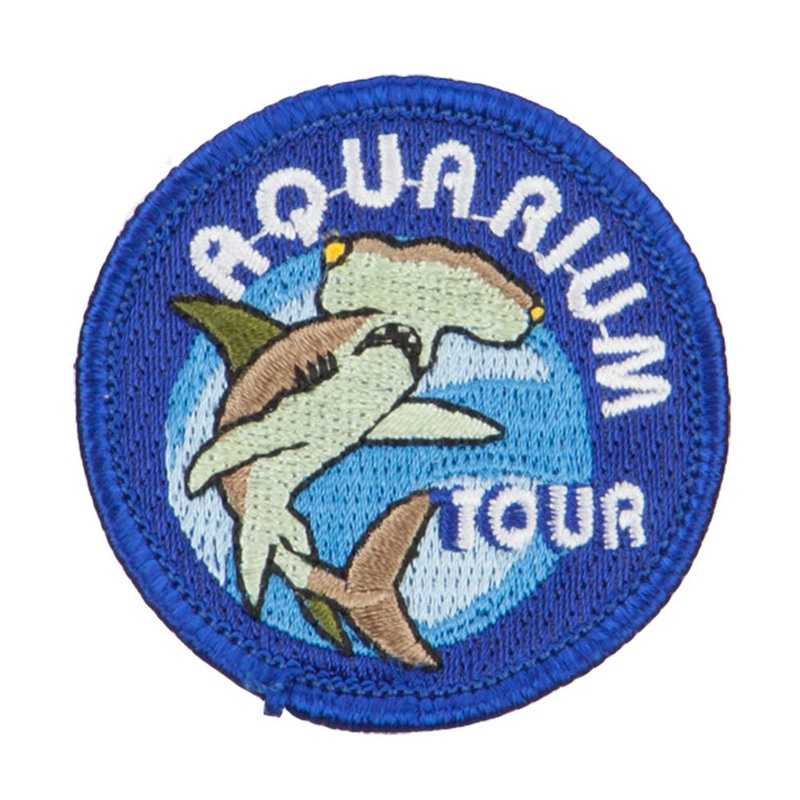 Aquarium Fun Patches Blue One Size