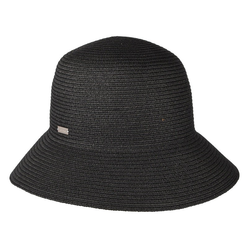 Betmar Hats Gossamer Mini Sun Hat – Black 1-Size