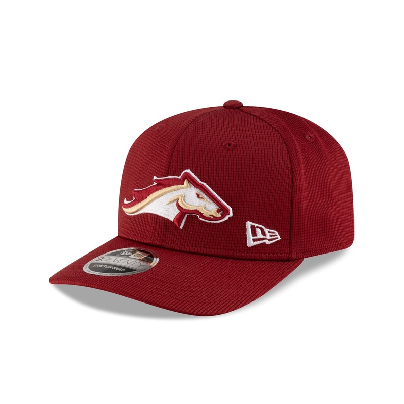 Birmingham Stallions Red 9SEVENTY Stretch-Snap Hat One Size