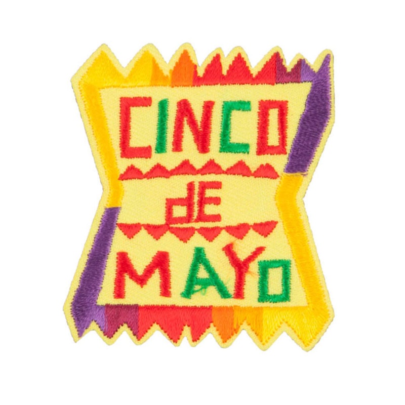Cinco de Mayo Patches Yellow One Size
