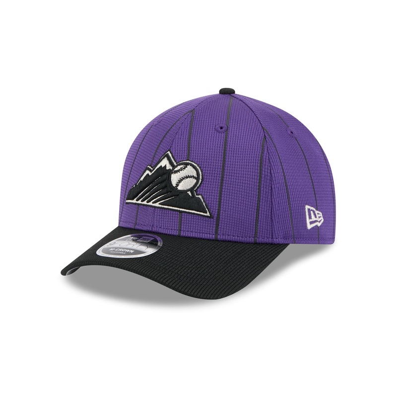 Colorado Rockies 2025 Batting Practice 9FORTY M-Crown Snapback Hat One Size